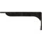 Ekena Millwork Embrey Steel Bracket, Antiqued Silver 2"W x 12"D x 5 1/4"H BKTM02X12X05EBASV - alternate 9